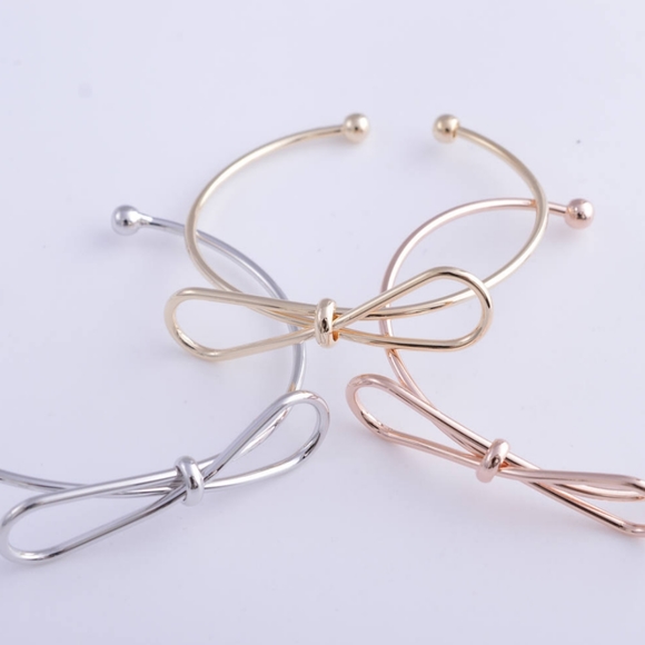 Bow Bracelet Silver - Picture 2 of 6